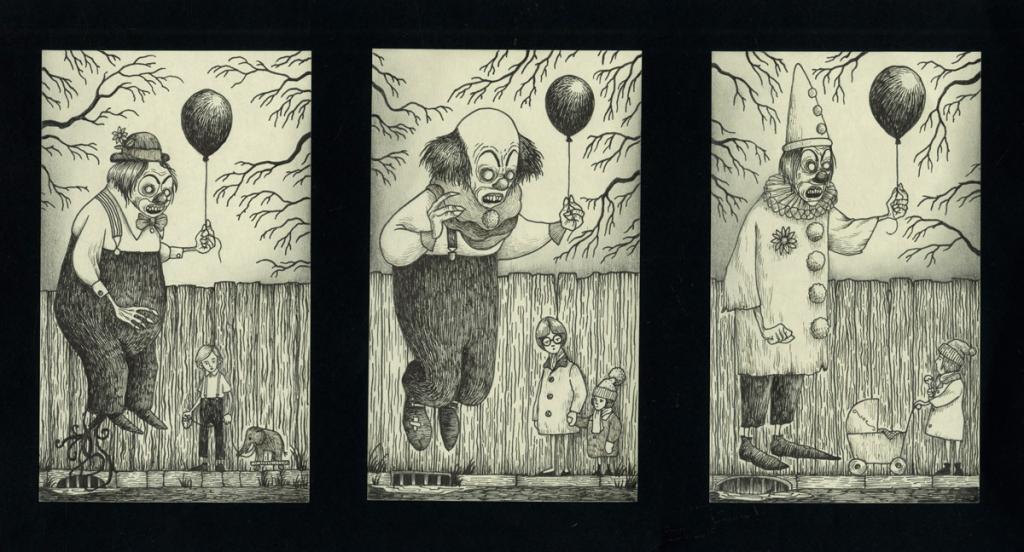 John Mortensen
"It" de Stephen King - The Book Show - Encre de Chine - 2510