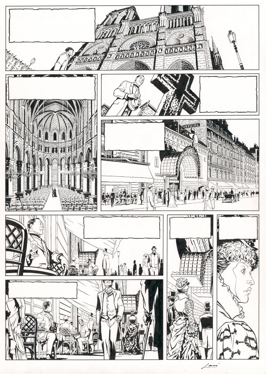 Planche originale - Laci - Encre de Chine - 2496