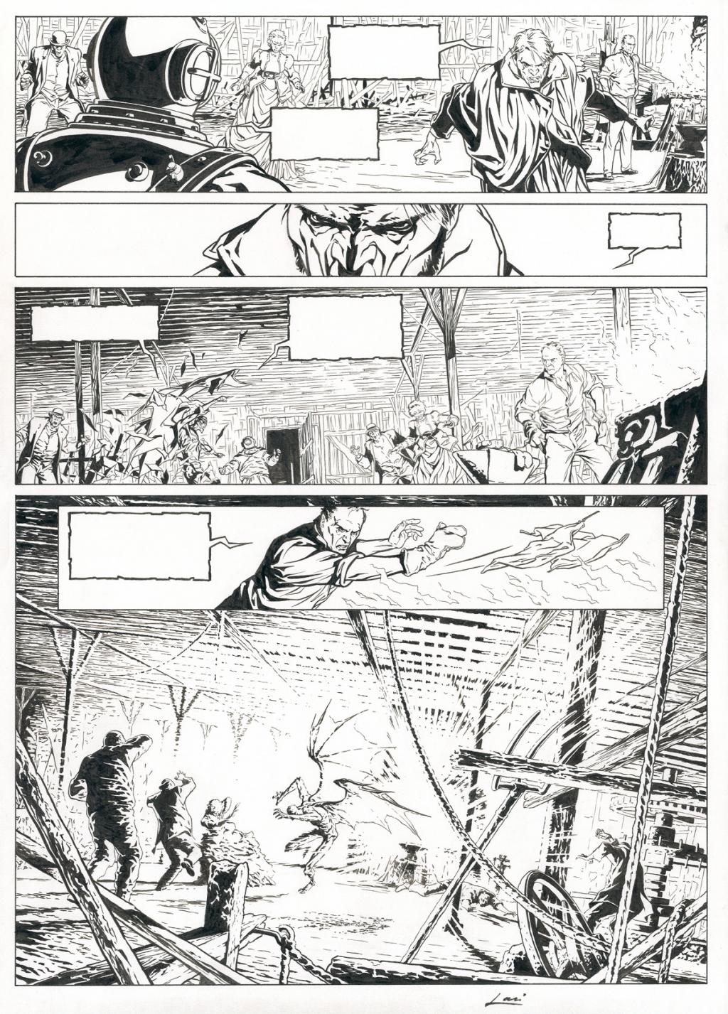 Planche originale - Laci - Encre de Chine - 2500