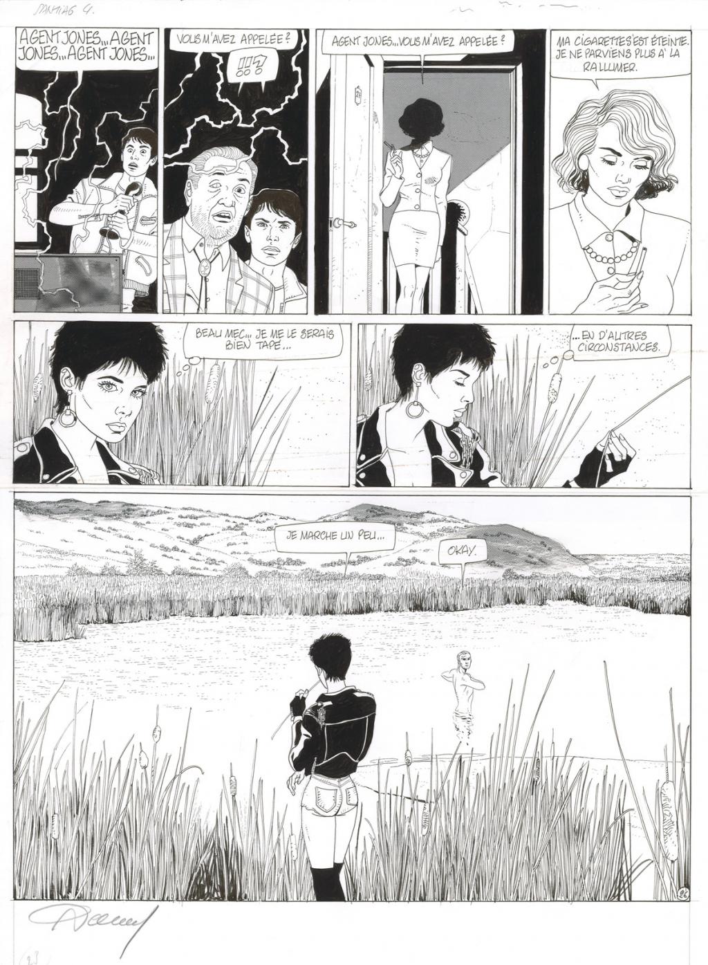 Planche originale - Renaud - Encre de Chine - 2523