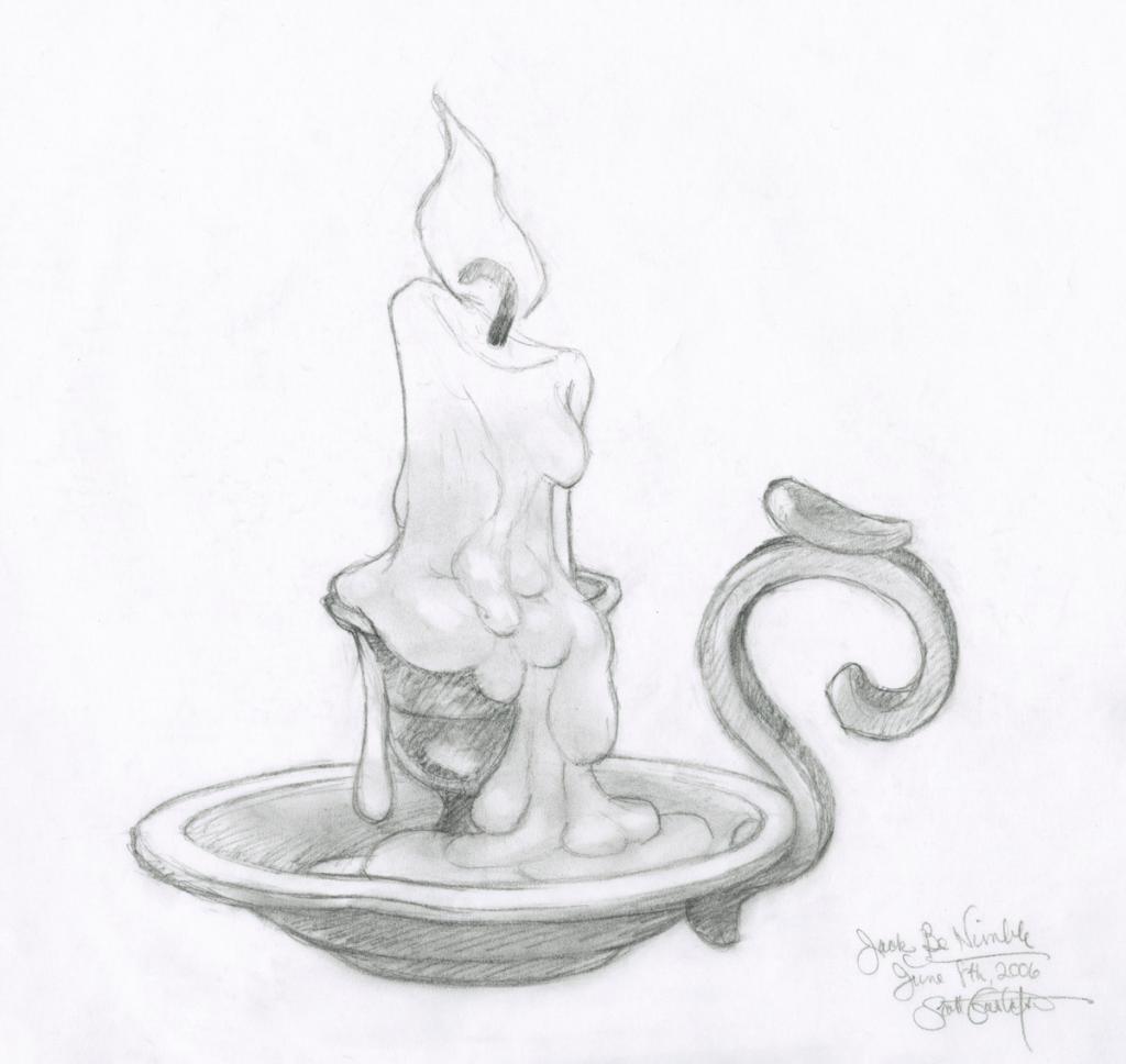 The grasshoper from the Jack the Nimble - Scott Gustafson - Mine de plomb sur papier - 2593