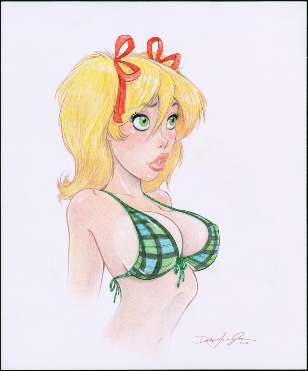 Mandy - Dean Yeagle - Crayon de couleur sur papier - 3538