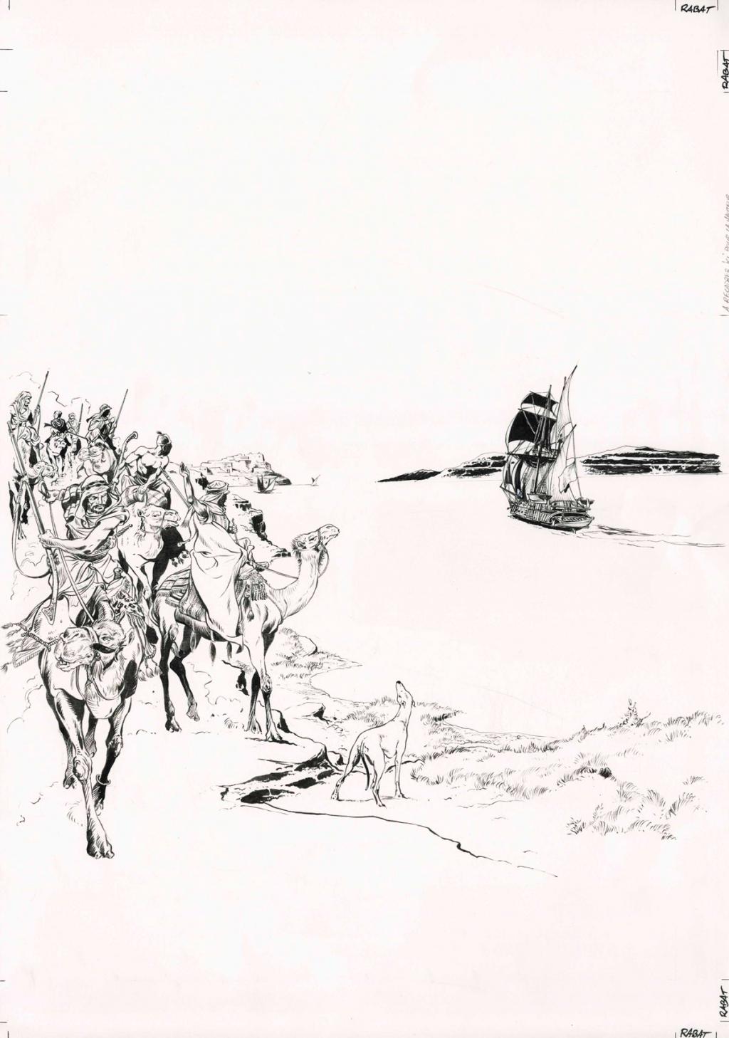 Couverture originale - Franck Bonnet - Encre de Chine - 3949