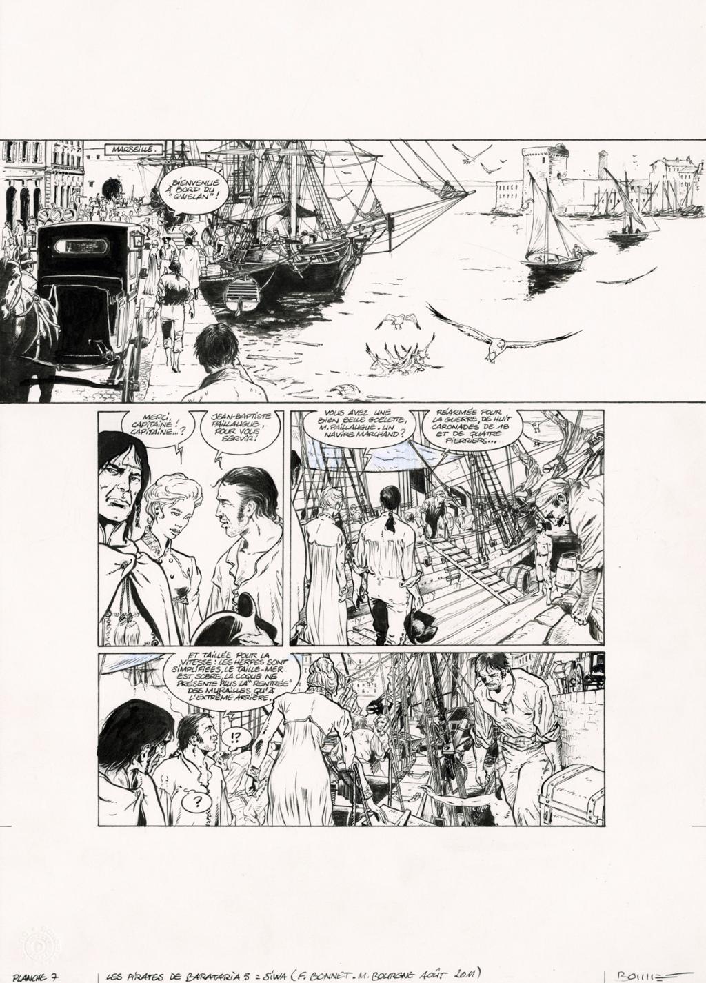 planche originale - Franck Bonnet - Encre de Chine - 2529