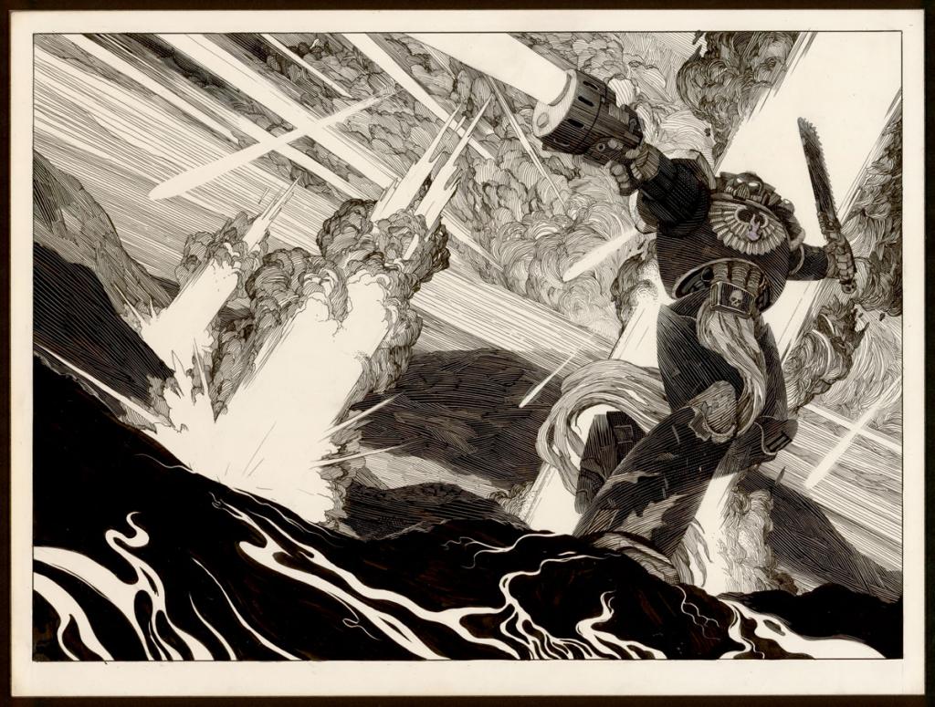 Couverture pour le roman Warhammer 40000 : Salamander - Nicolas Delort - Carte à gratter - 3919