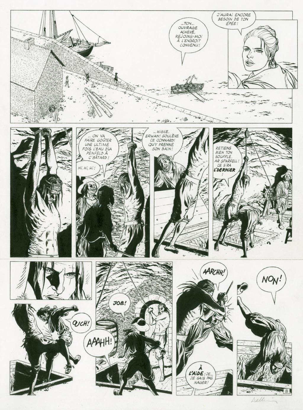 Planche originale - Patrice Pellerin - Encre de Chine - 2667