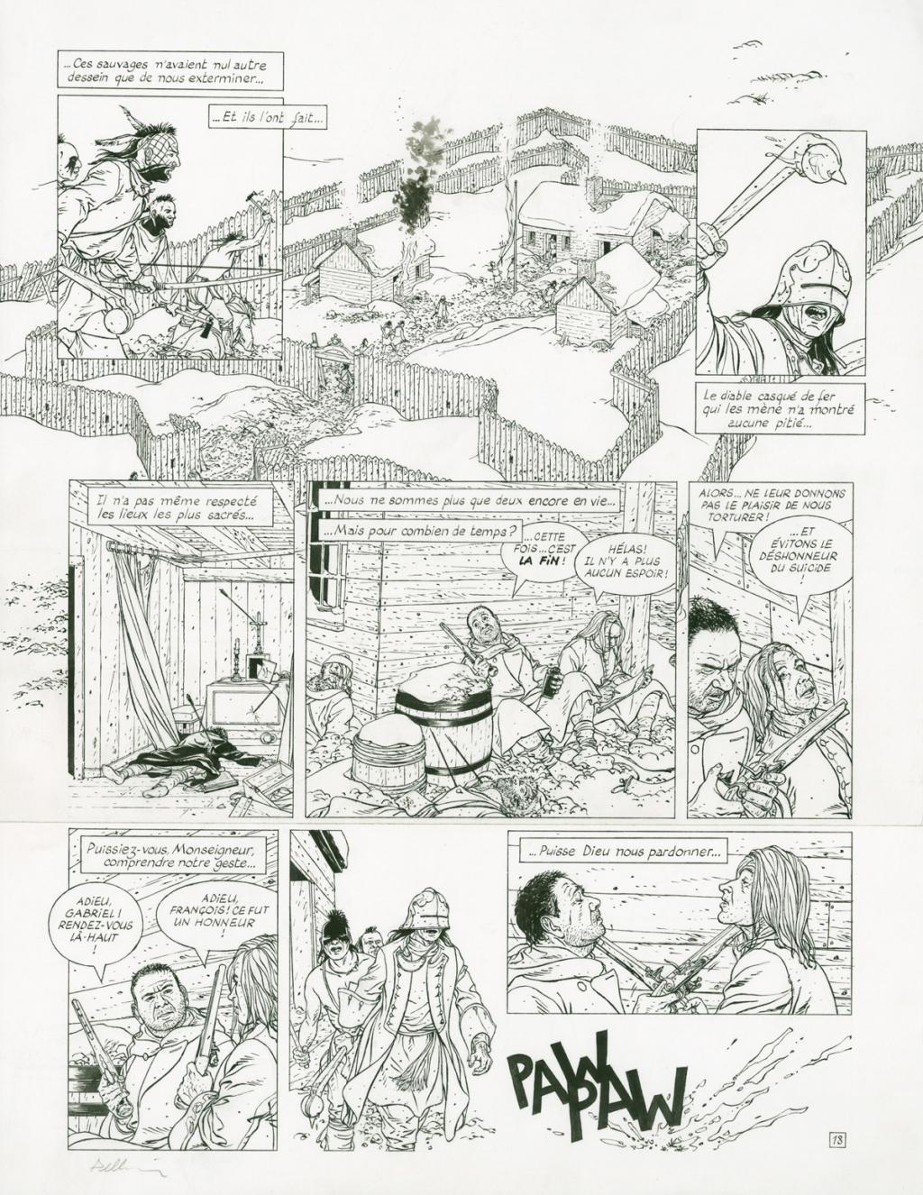 Planche originale - Patrice Pellerin - Encre de Chine - 2666