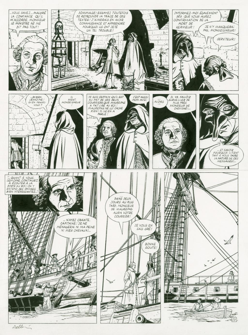 Planche originale - Patrice Pellerin - Encre de Chine - 2665