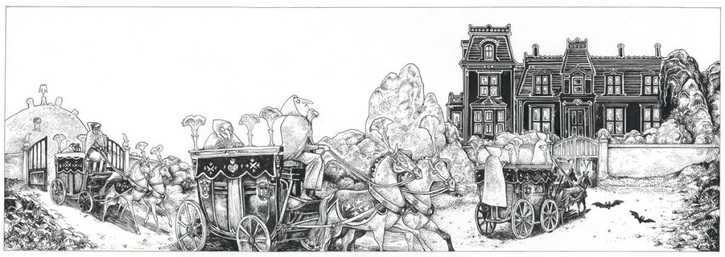 Illustration originale - Lionel Richerand - Encre de Chine - 2608