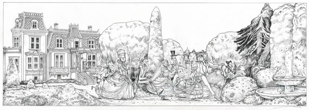 Illustration originale - Lionel Richerand - Encre de Chine - 2609