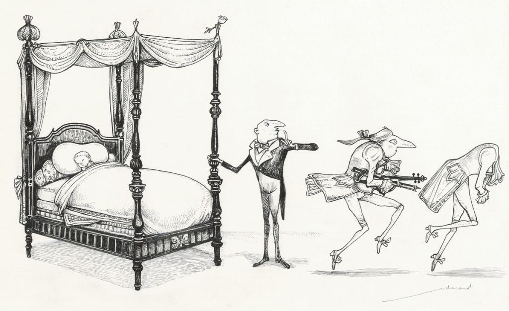 Illustration originale - Lionel Richerand - Encre de Chine - 2611