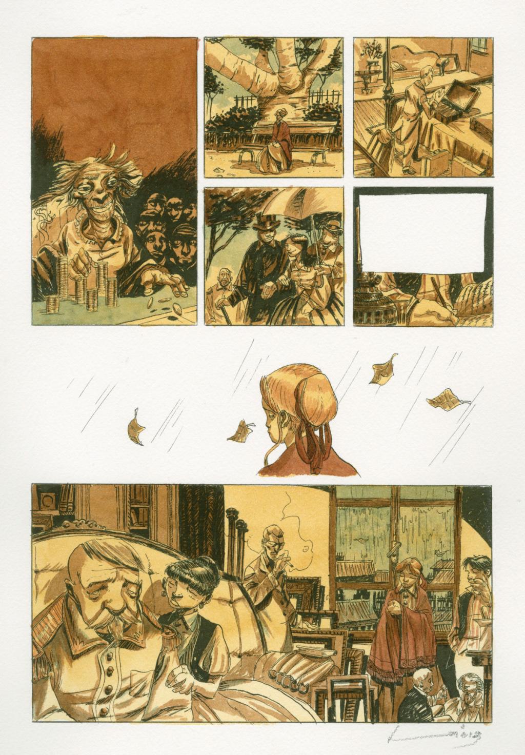 Planche originale - Loïc Godart - Encre de Chine - 2706