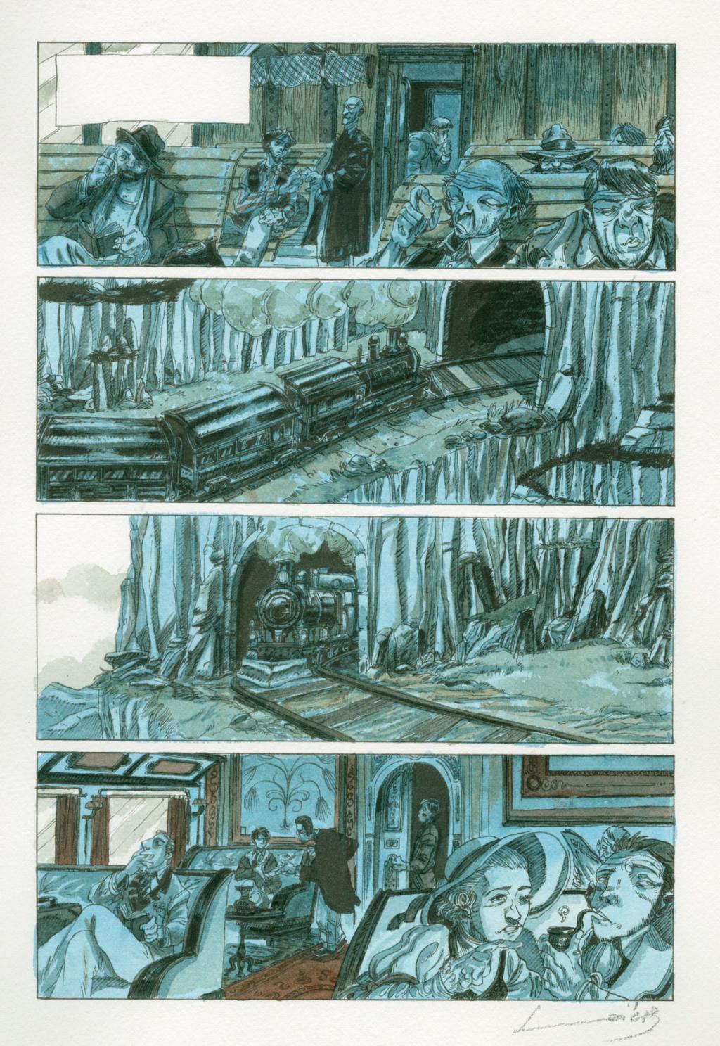 Planche originale - Loïc Godart - Encre de Chine - 2702