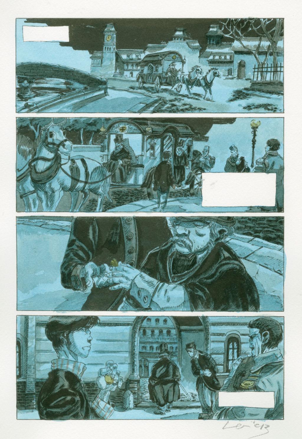 Planche originale - Loïc Godart - Encre de Chine - 2703