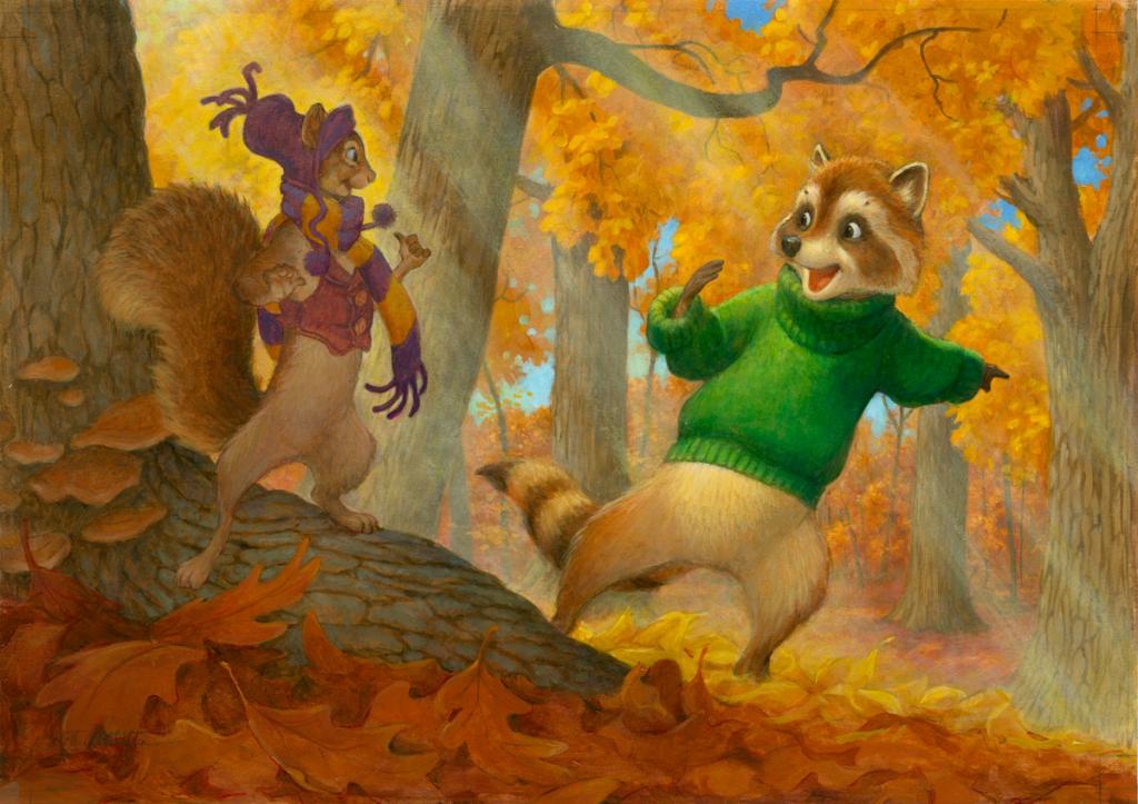 Let's Race" - Scott Gustafson - Acrylique - 3882