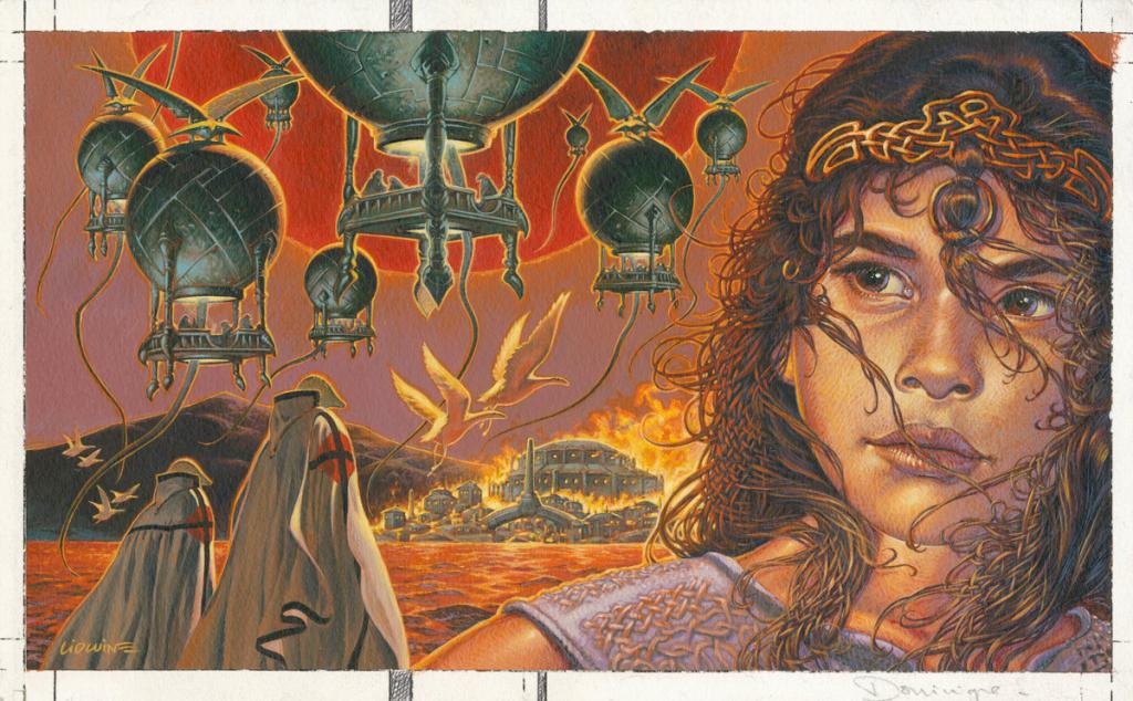 couverture atalante poster DM - Dominique Lidwine - Acrylique - 3086