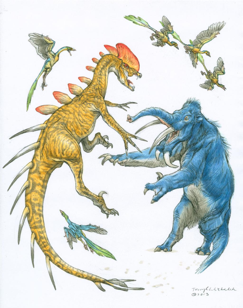 Terryl Whitlatch :
Le Monde Perdu, de Bob Keen (1998) - The Movie Show - Technique mixte - 2730