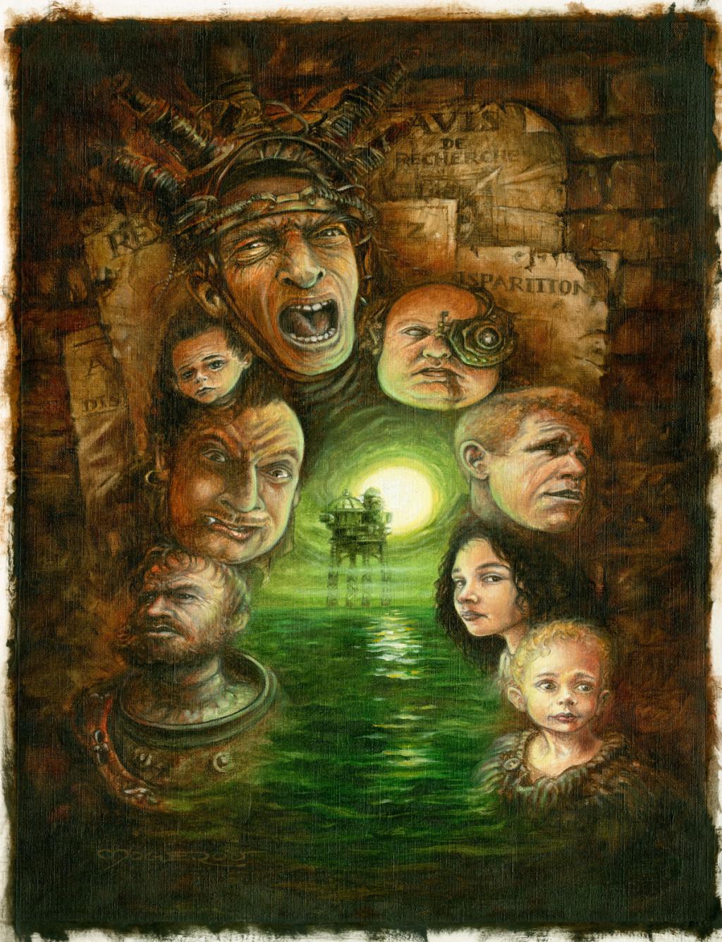 Pascal Moguérou :
La cité des enfants perdus, de Marc Caro & Jean-Pierre Jeunet (1993) - The Movie Show - Huile - 2732