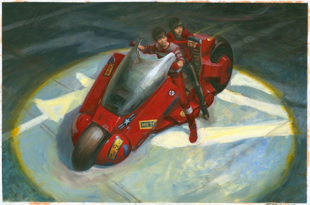 Paul Dainton :
Akira, de Katsuhiro Ôtomo (1988) - The Movie Show - Huile - 3002