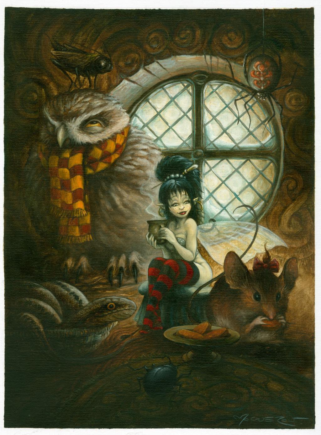 Fée à la maison - o doux foyer - Pascal Moguérou - 2719