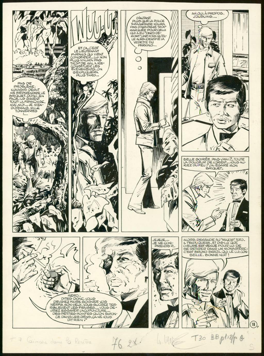 Planche originale n°18 - William Vance - Encre de Chine sur papier - 4449