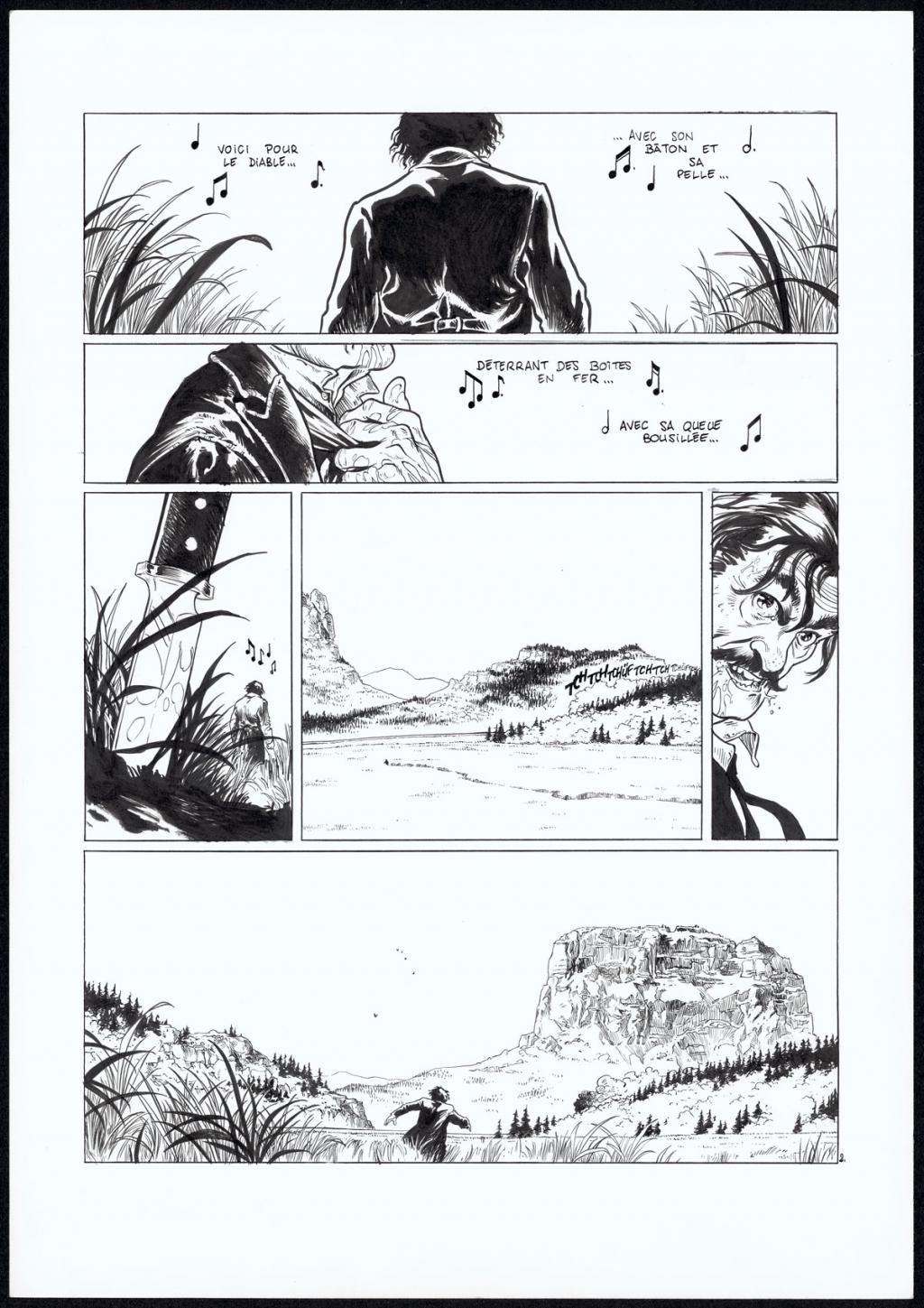 planche originale - Jean Charles Poupard - Encre de Chine sur papier - 2805