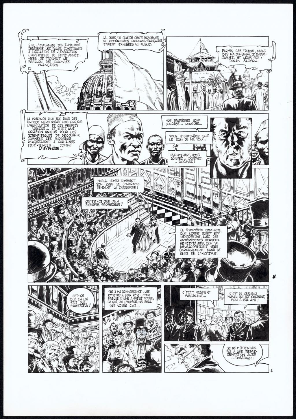 planche originale - Jean Charles Poupard - Encre de Chine sur papier - 2806