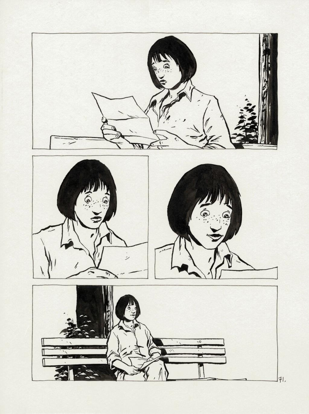 planche originale - Christophe Chabouté - Encre de Chine - 2768