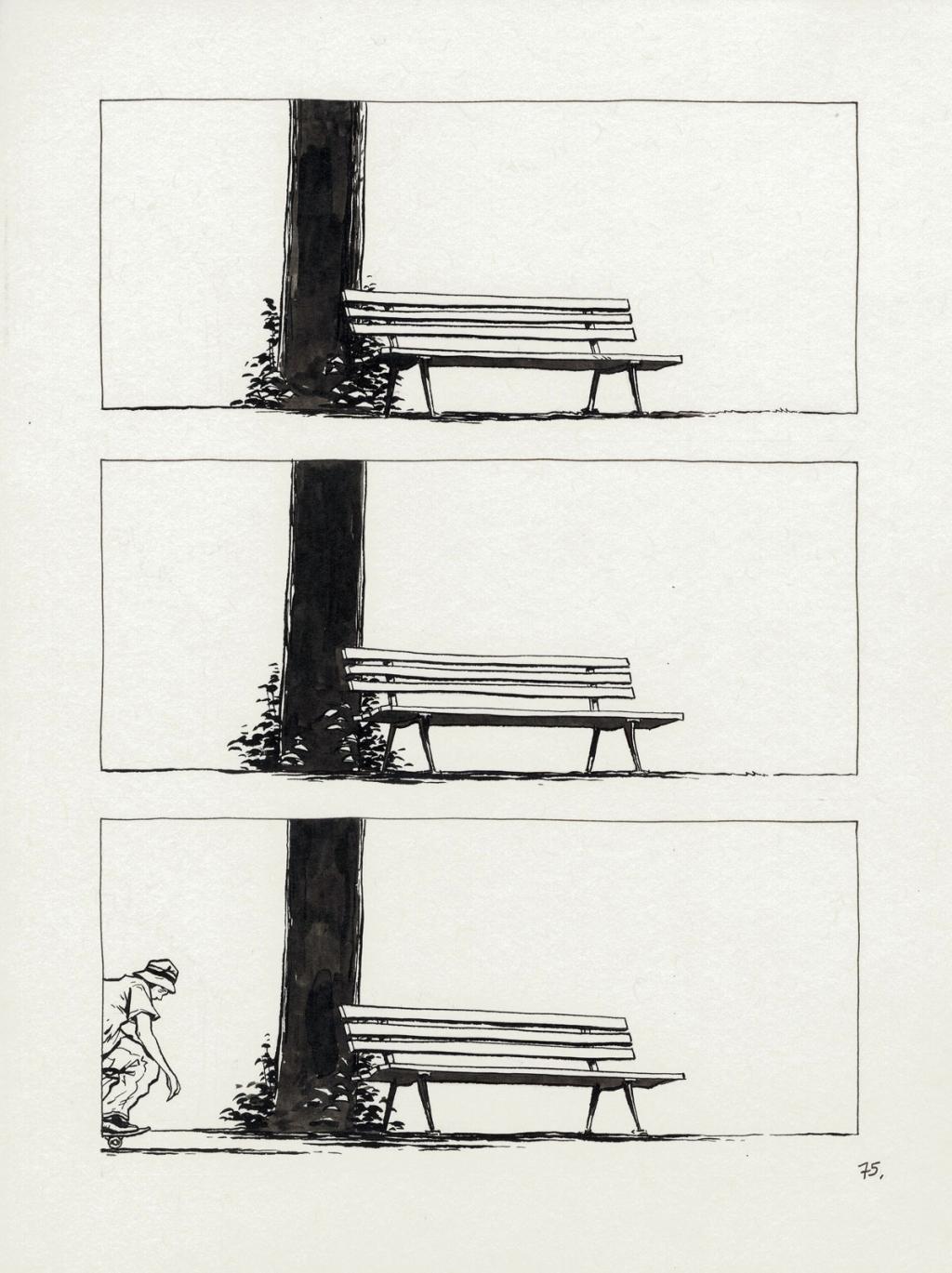 planche originale - Christophe Chabouté - Encre de Chine - 2758