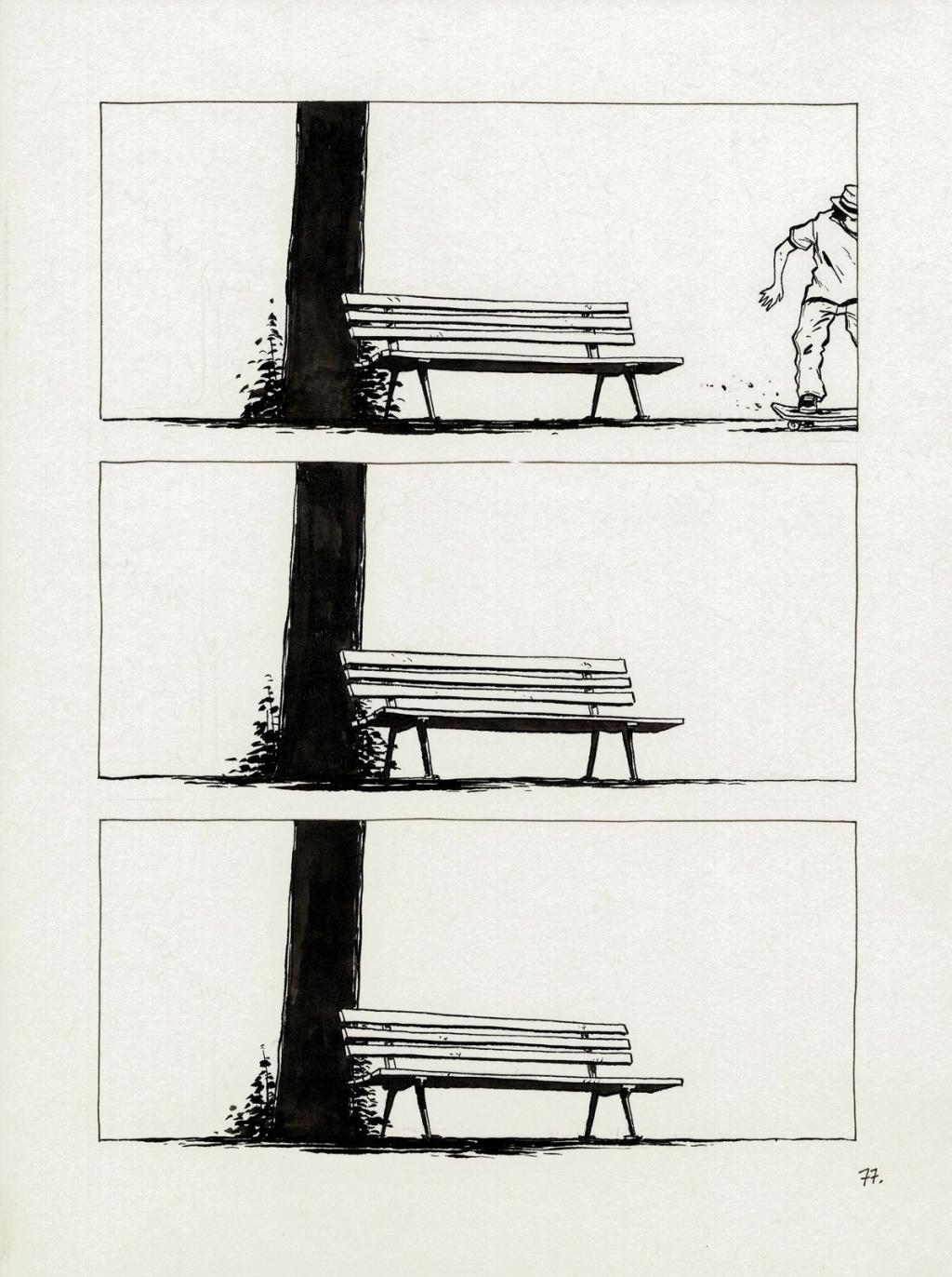 planche originale - Christophe Chabouté - Encre de Chine - 2759