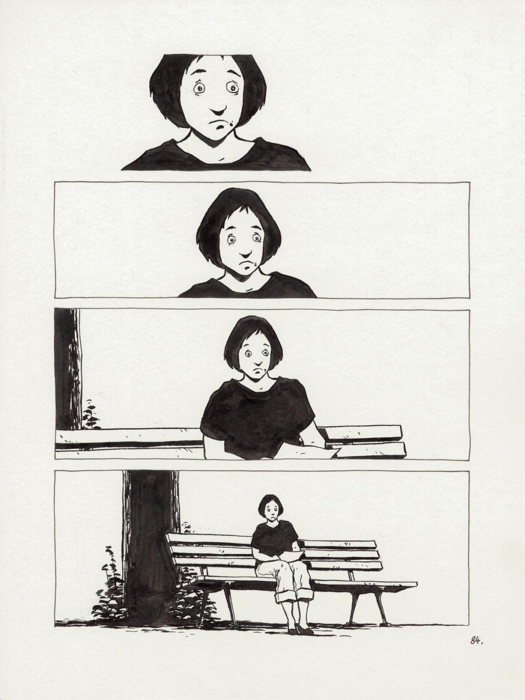 planche originale - Christophe Chabouté - Encre de Chine - 2760