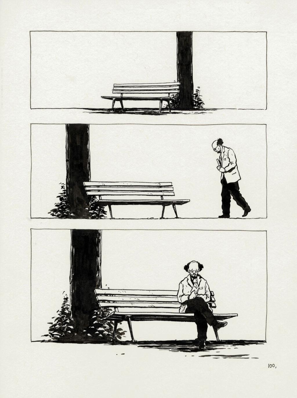 planche originale - Christophe Chabouté - Encre de Chine - 2762