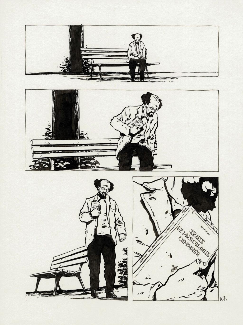 planche originale - Christophe Chabouté - Encre de Chine - 2765