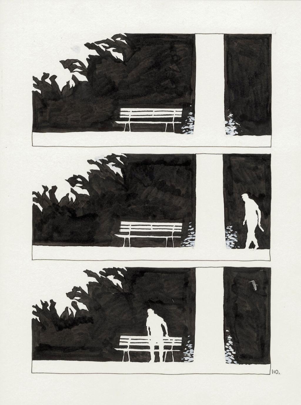 planche originale - Christophe Chabouté - Encre de Chine - 2766