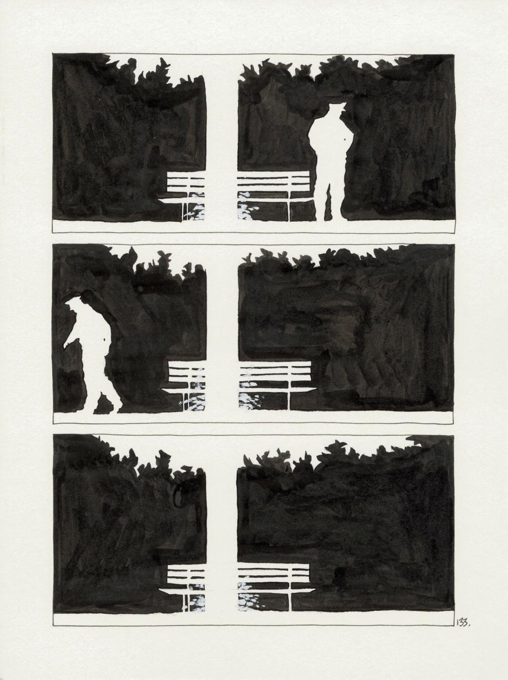 planche originale - Christophe Chabouté - Encre de Chine - 2777