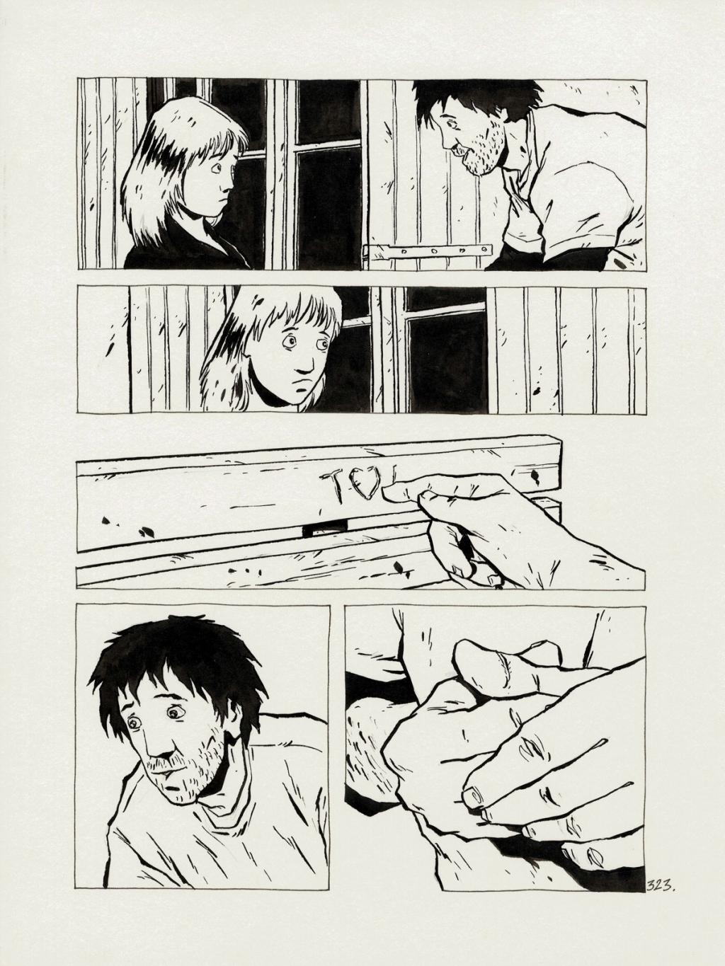 planche originale - Christophe Chabouté - Encre de Chine - 2769