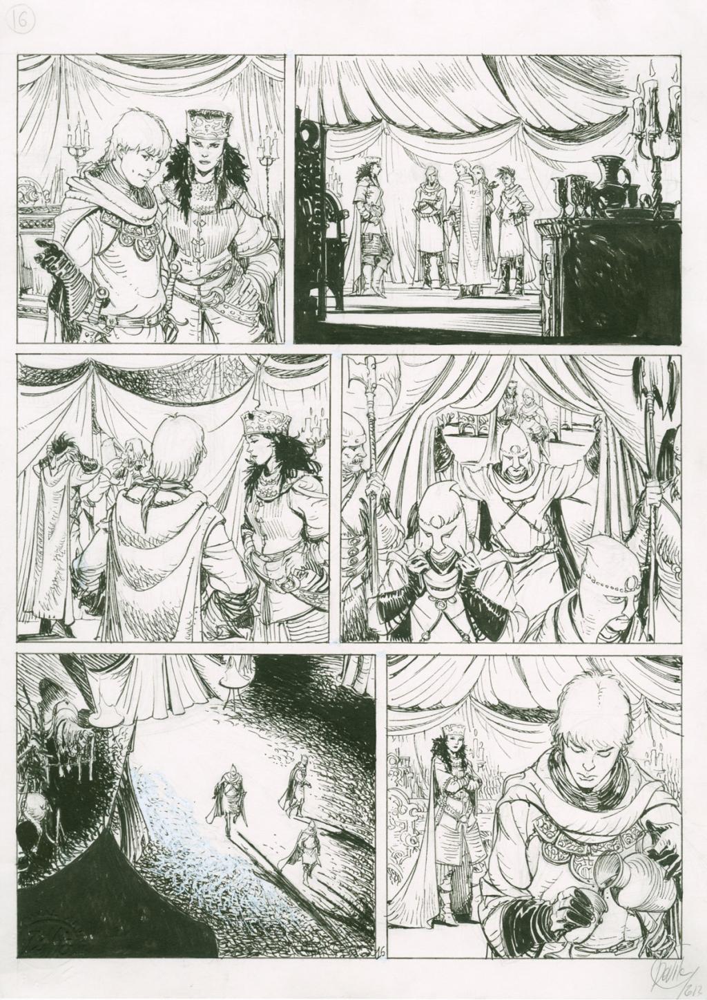 planche originale - Giulio De Vita - Encre de Chine sur papier - 2789