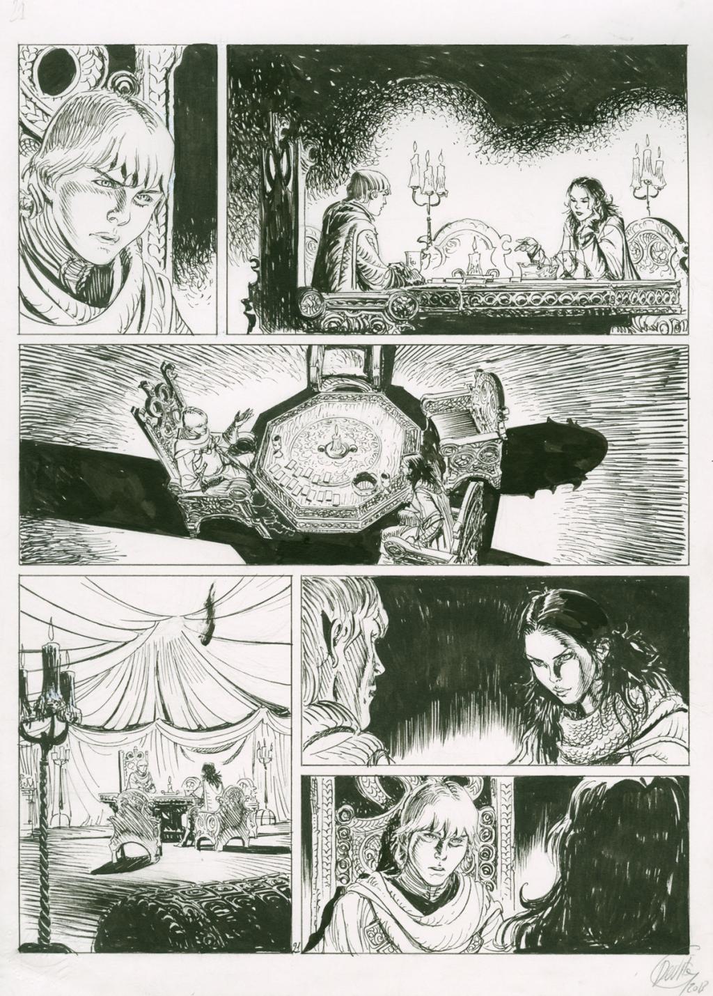 planche originale - Giulio De Vita - Encre de Chine sur papier - 2790