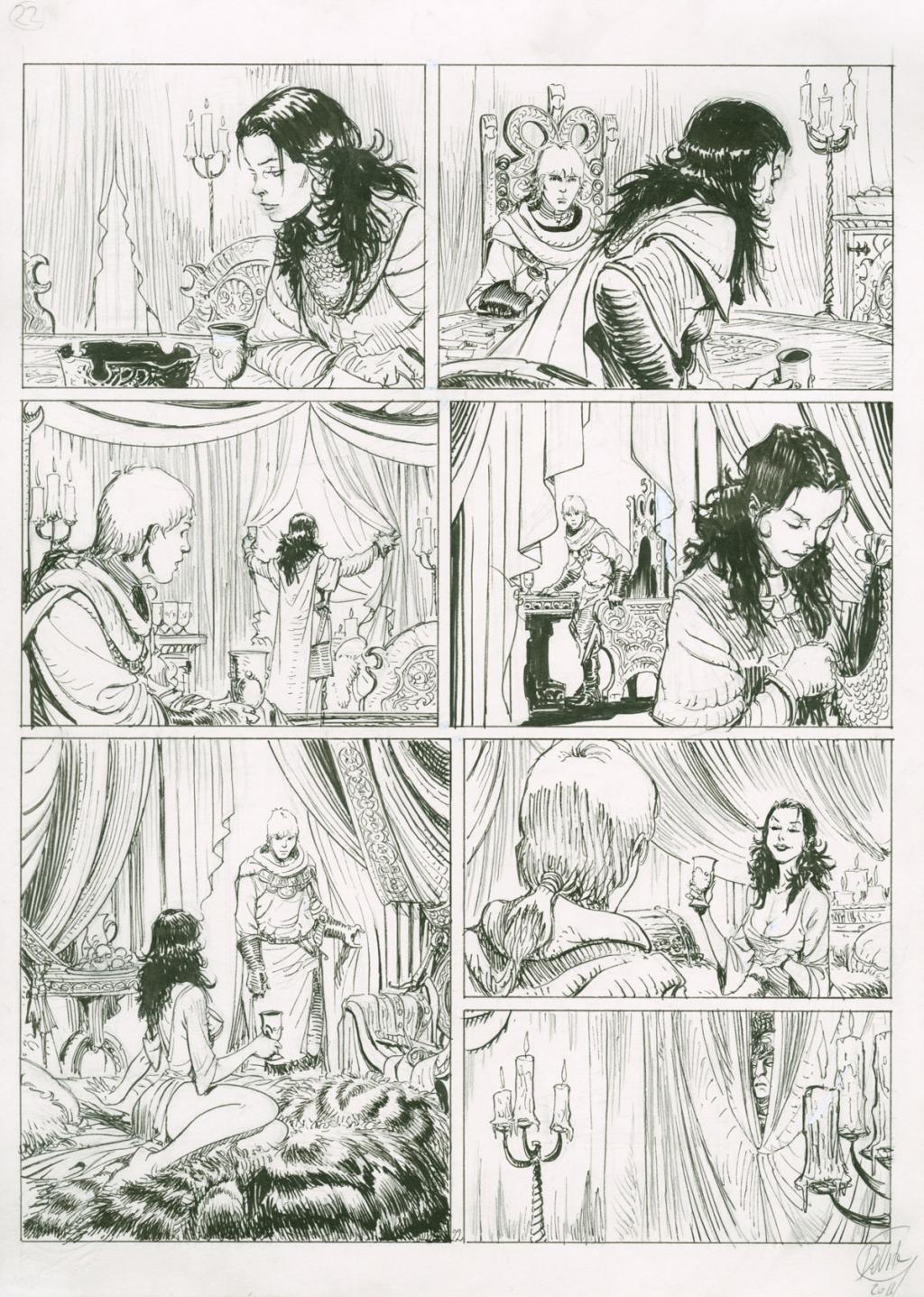 planche originale - Giulio De Vita - Encre de Chine sur papier - 2791