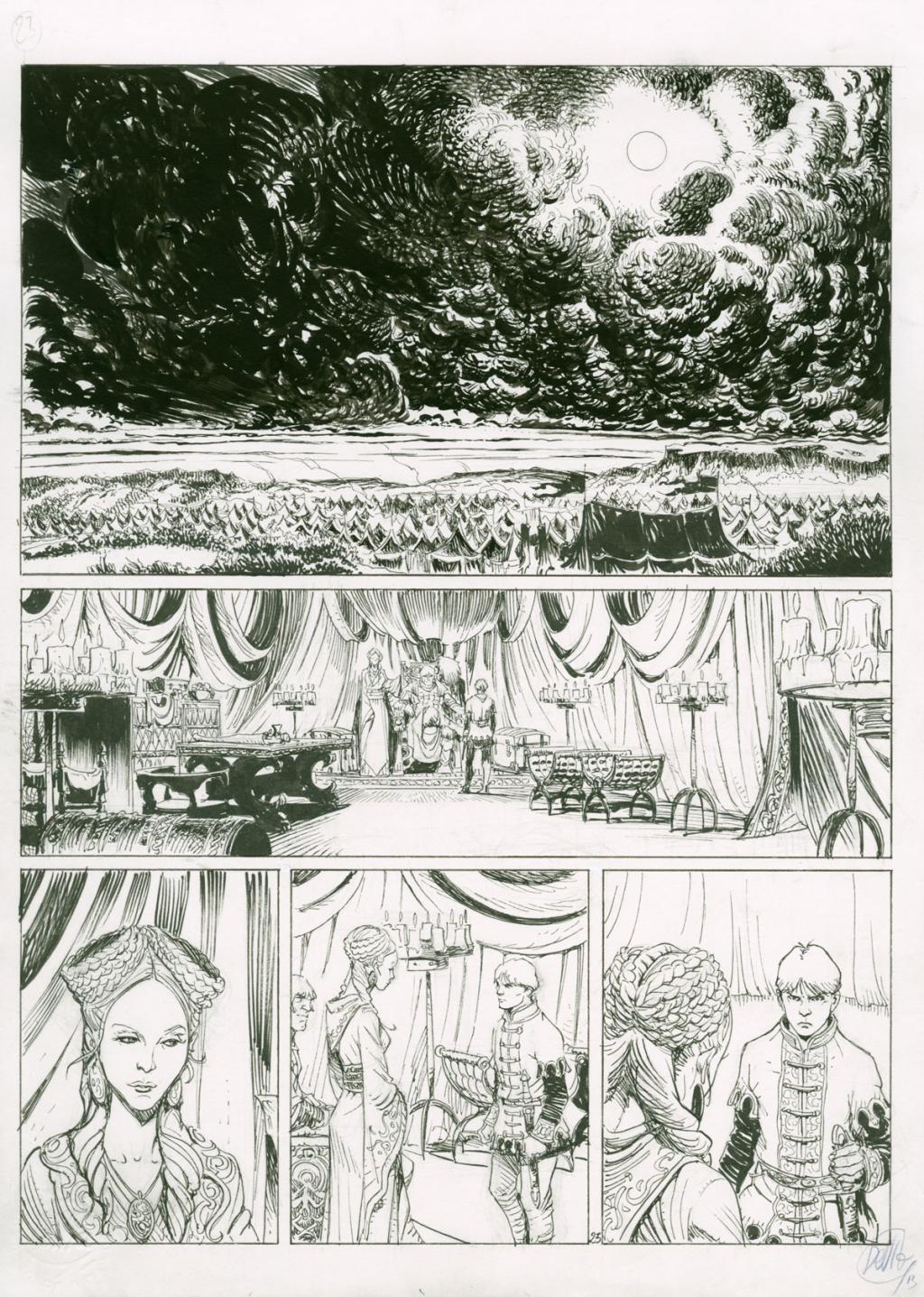 planche originale - Giulio De Vita - Encre de Chine sur papier - 2792