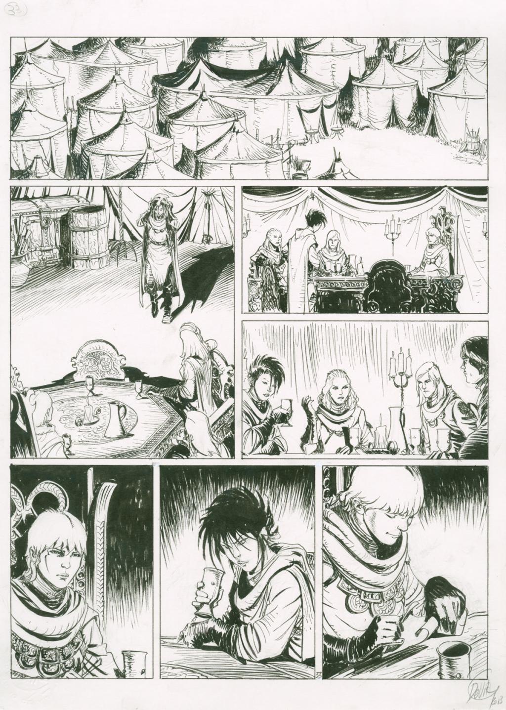 planche originale - Giulio De Vita - Encre de Chine sur papier - 2793