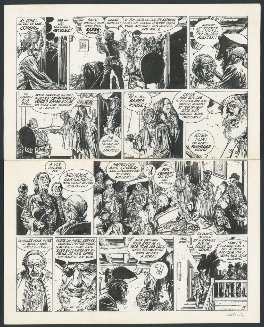 Planche originale - Patrice Pellerin - Encre de Chine sur papier - 4289