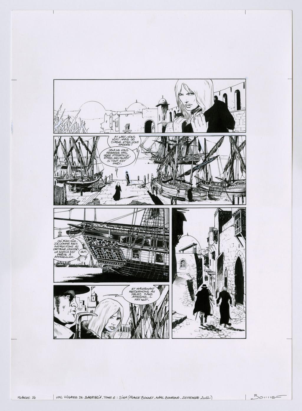 planche originale - Franck Bonnet - Encre de Chine sur papier - 2878