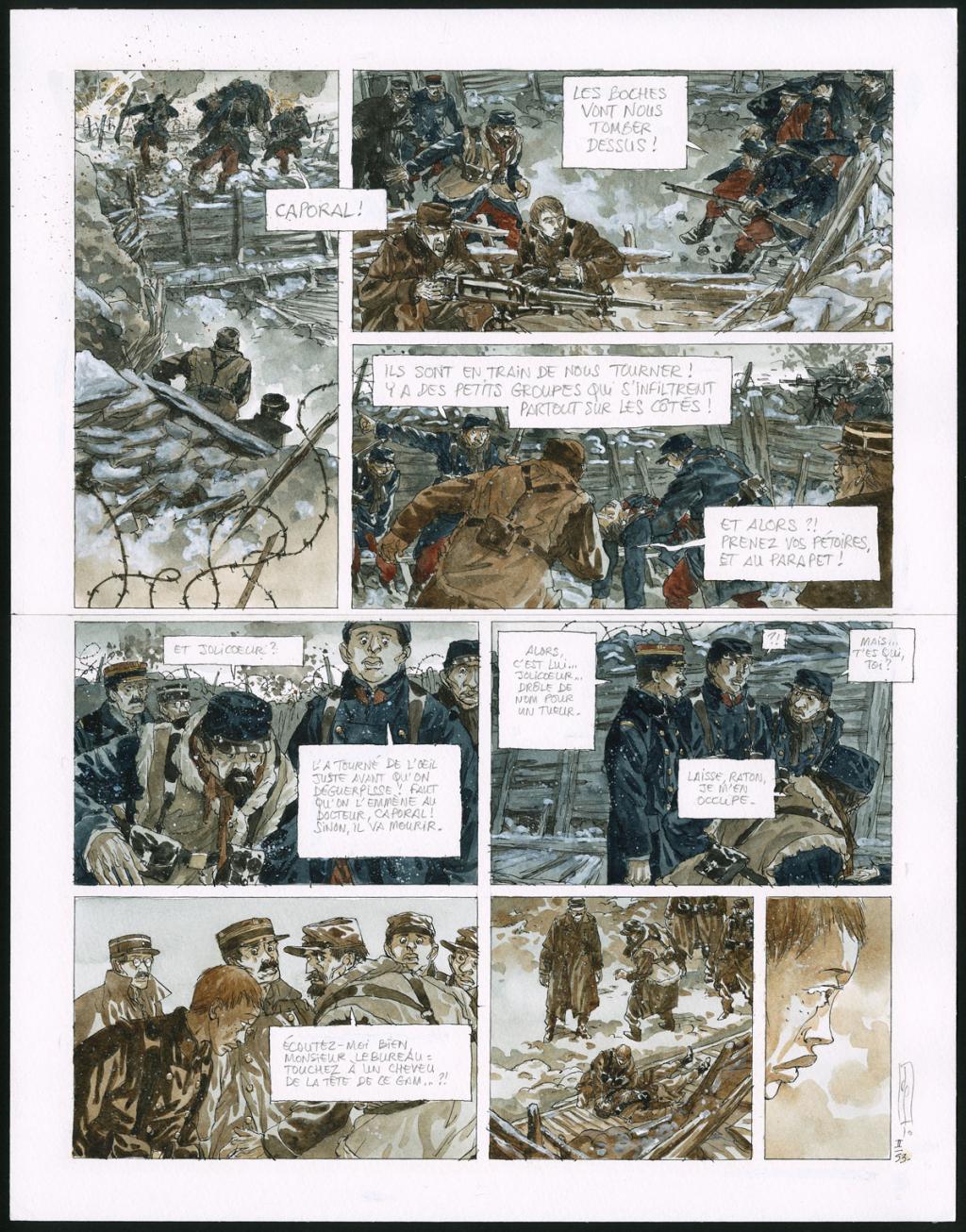 Planche originale - Maël - Encre de couleur et encre de Chine sur papier - 5419