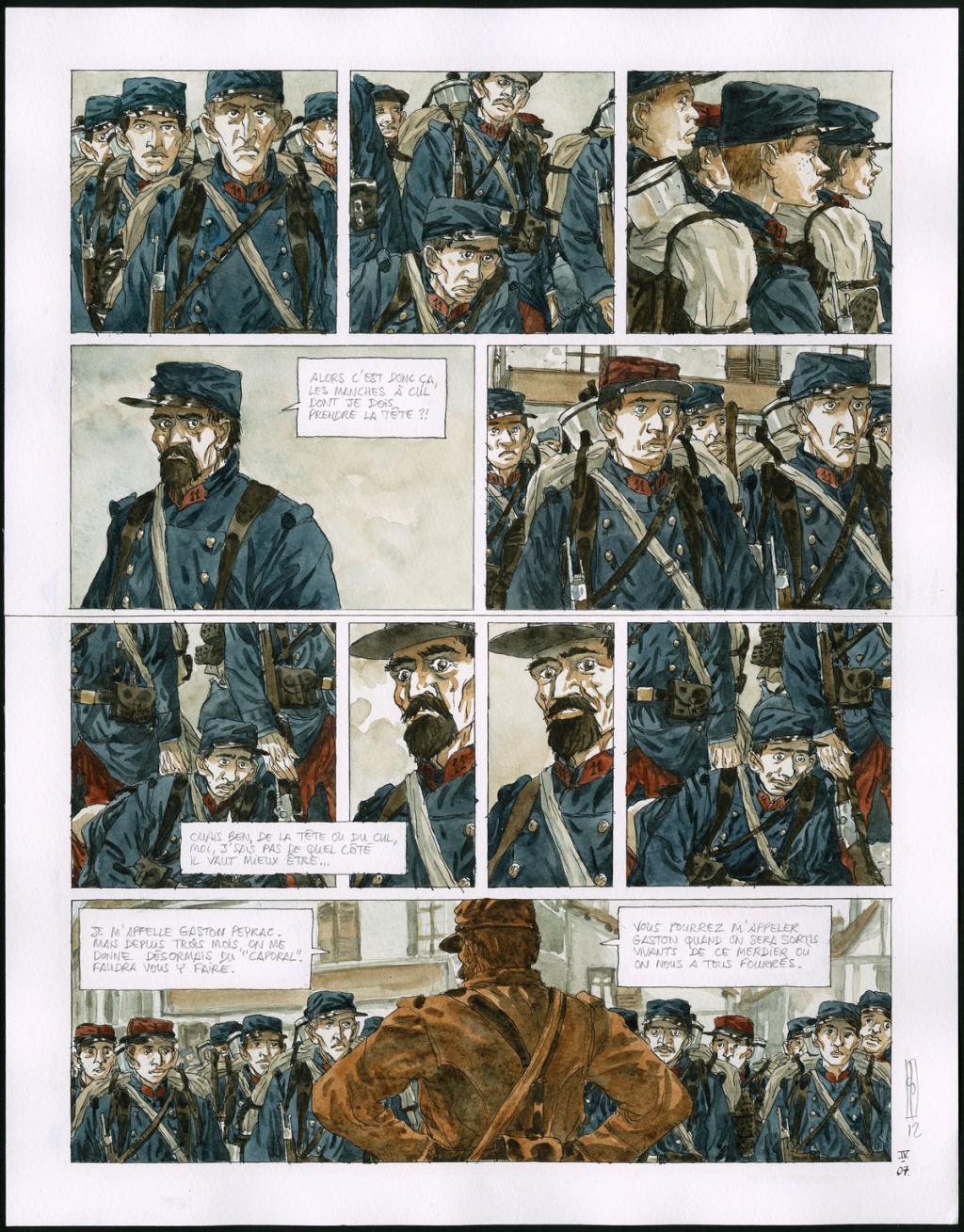 Planche originale - Maël - Encre de couleur et encre de Chine sur papier - 5415