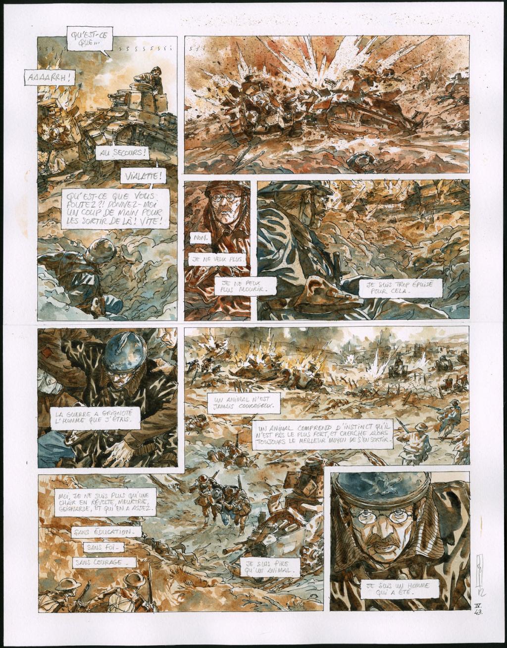 Planche originale - Maël - Encre de couleur et encre de Chine sur papier - 5414