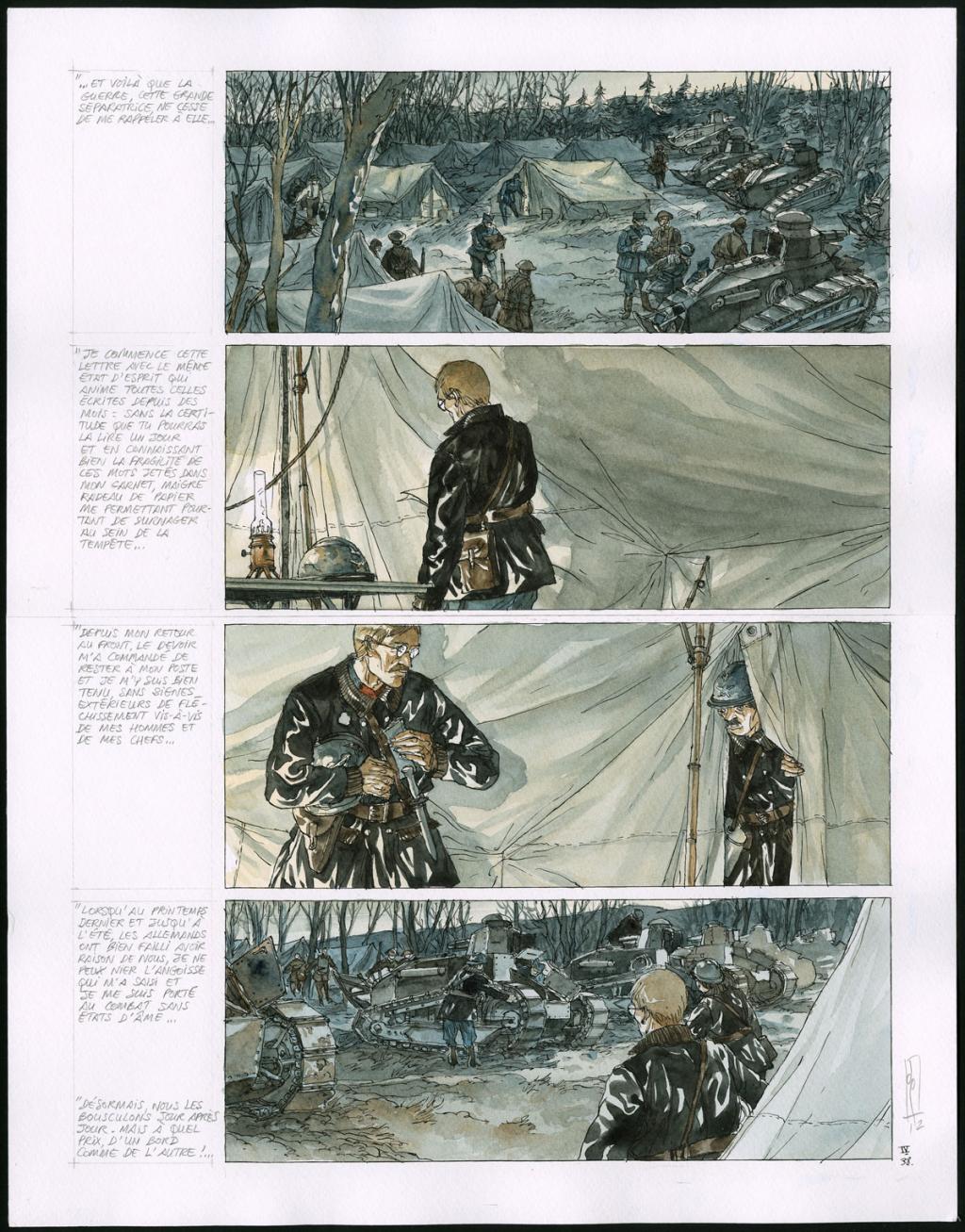 Planche originale - Maël - Encre de couleur et encre de Chine sur papier - 6102