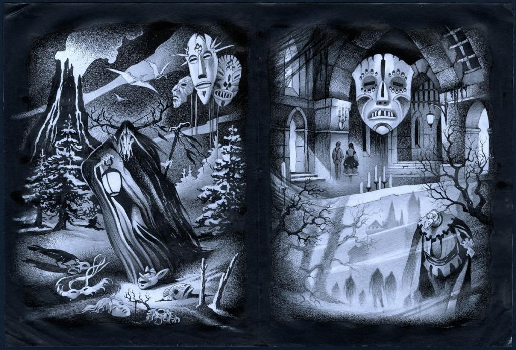 Planches originales - Florence Magnin - Encre de couleur et crayon de couleur sur papier - 2964