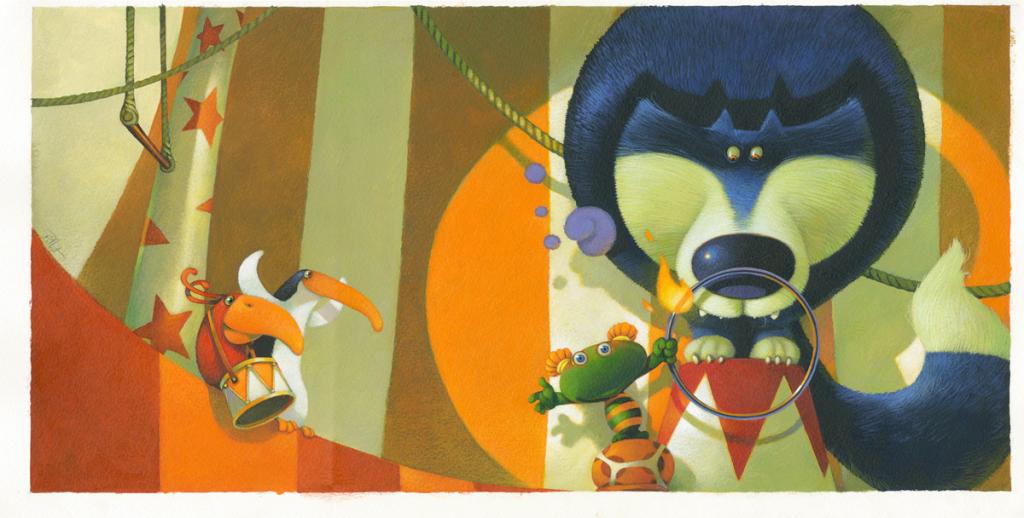 Couverture originale - Frédéric Pillot - Acrylique sur papier - 4818