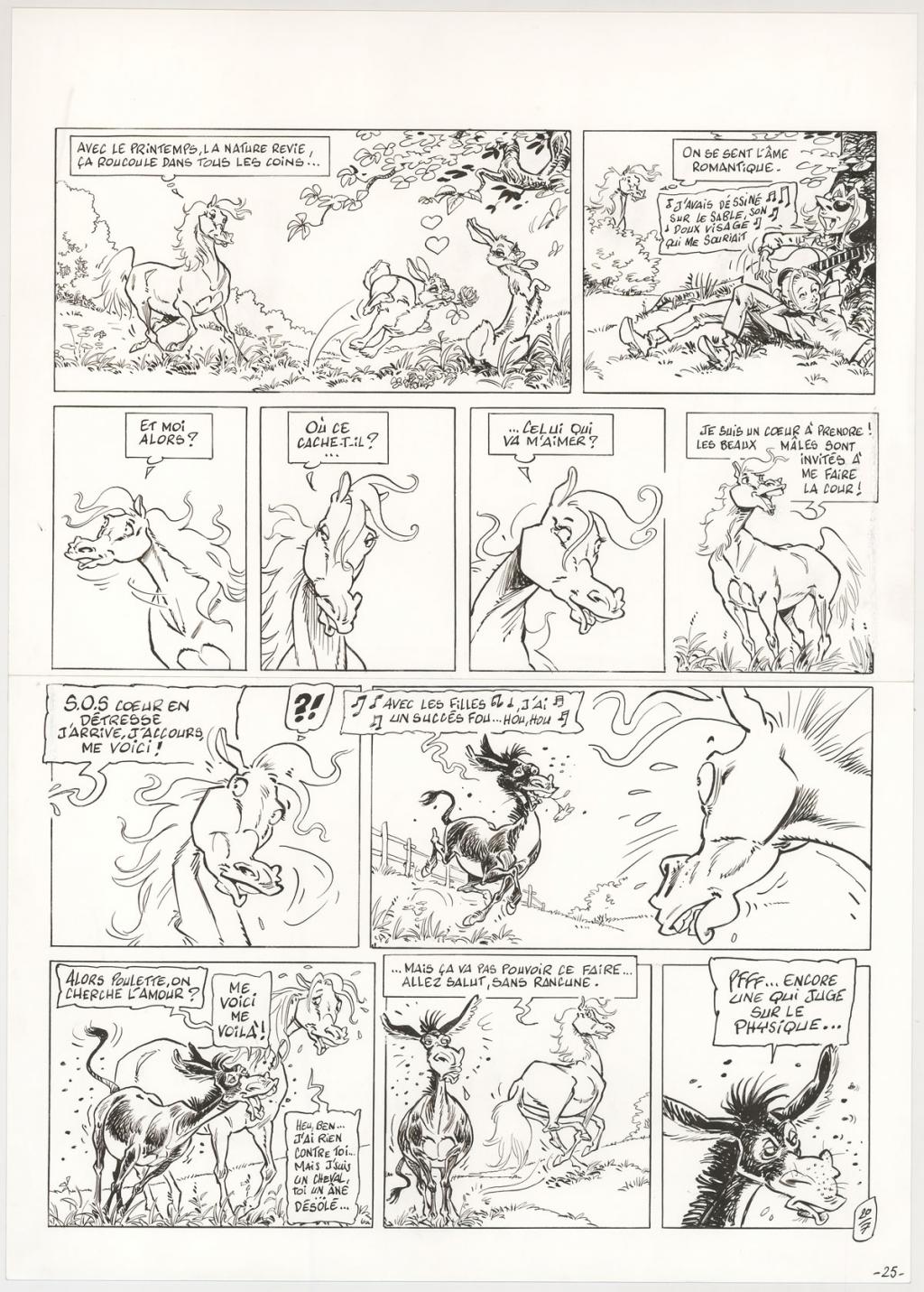 Planche originale - Benoit Du Peloux - Encre de Chine sur papier - 3031